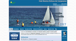 Desktop Screenshot of cncampoamor.com